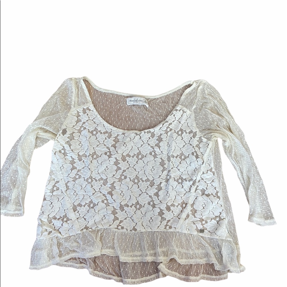 Lace Abercrombie Top